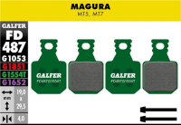 Galfer GALFER Brake Pad FD487 Pro "Magura MT5 / MT7", grün