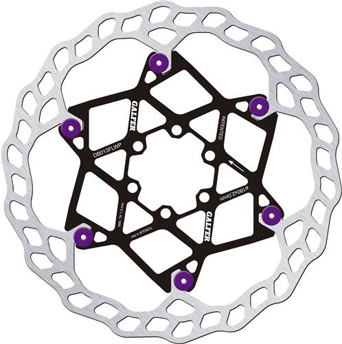 Galfer GALFER Disc Wave Floating Ø180mm x 2.0mm purple V2 / DB013FLWP, lila
