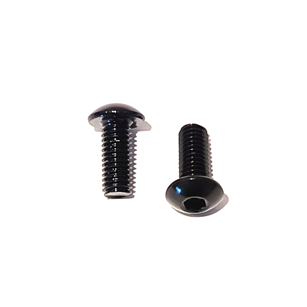 Xin Yu Hardware Co Aluminium Schrauben M5x15mm schwarz, 2 Stück