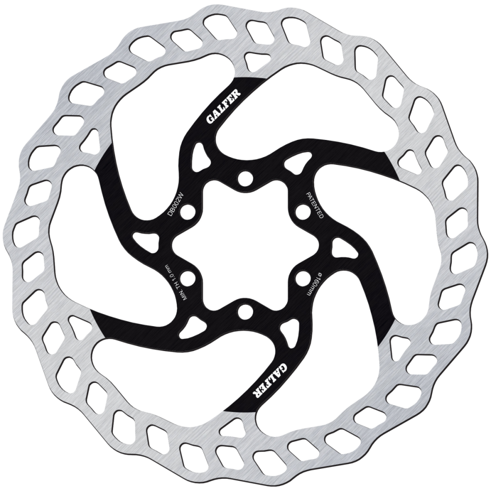 Galfer GALFER Disc, Wave Ø 160mm x 1.8mm, 6-Loch System / DB002W