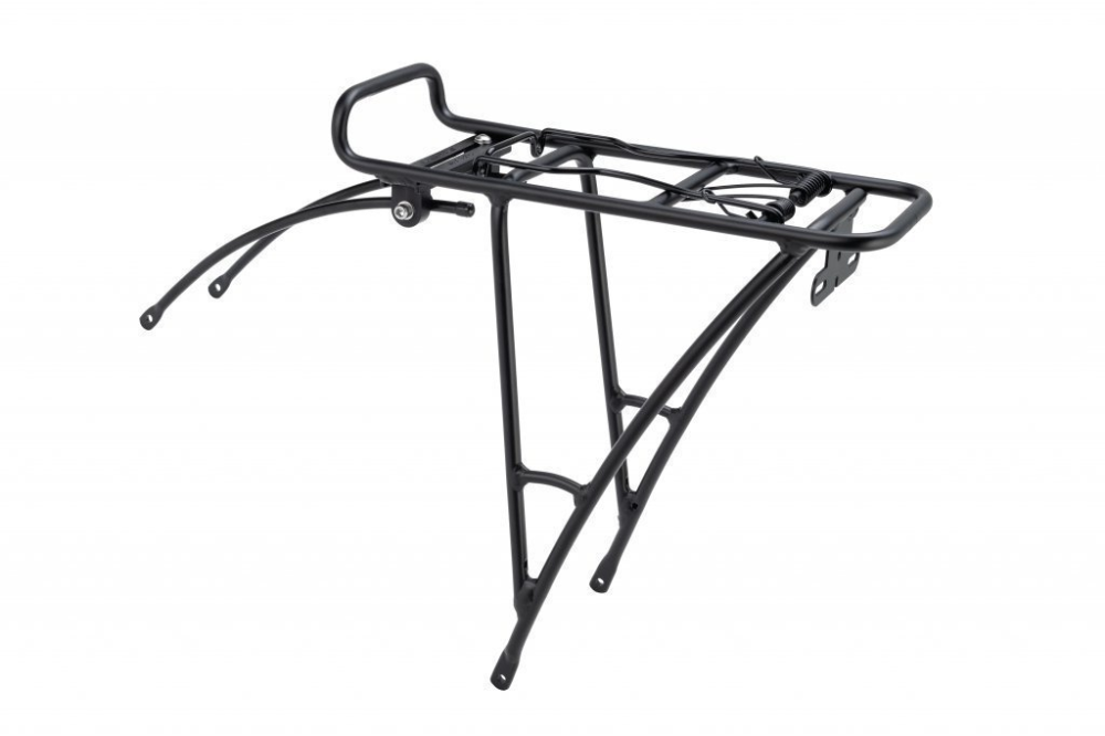 NALOO Gepäckträger 20", matt schwarz,