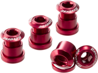 Reverse Components REVERSE Chainring bolt set red, rot