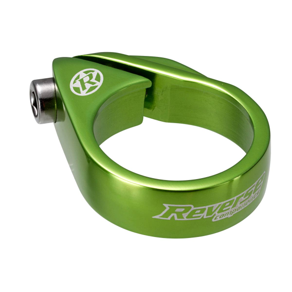 Reverse Components REVERSE Seat Clamp "BoltClamp" Ø34.9mm light-green, hellgrün