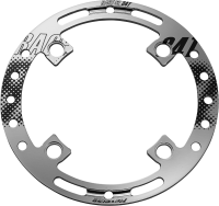 Reverse Components REVERSE Bashguard "Race SL-34T" chrome, chrom