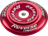 Reverse Components REVERSE "Twister" Top Cap Semi int. Ø 44mm 1 1/8" red, rot