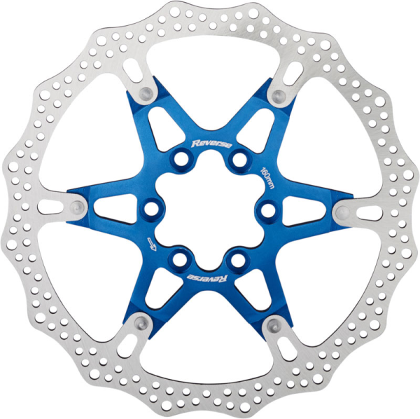 Reverse Components REVERSE "Disc Rotor" Ø160mm dark blue, dunkelblau