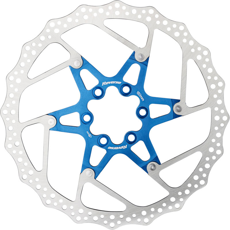 Reverse Components REVERSE "Disc Rotor" Ø180mm  dark blue, dunkelblau