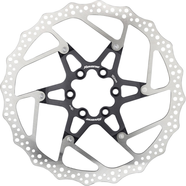 Reverse Components REVERSE "Disc Rotor" Ø180mm black, schwarz