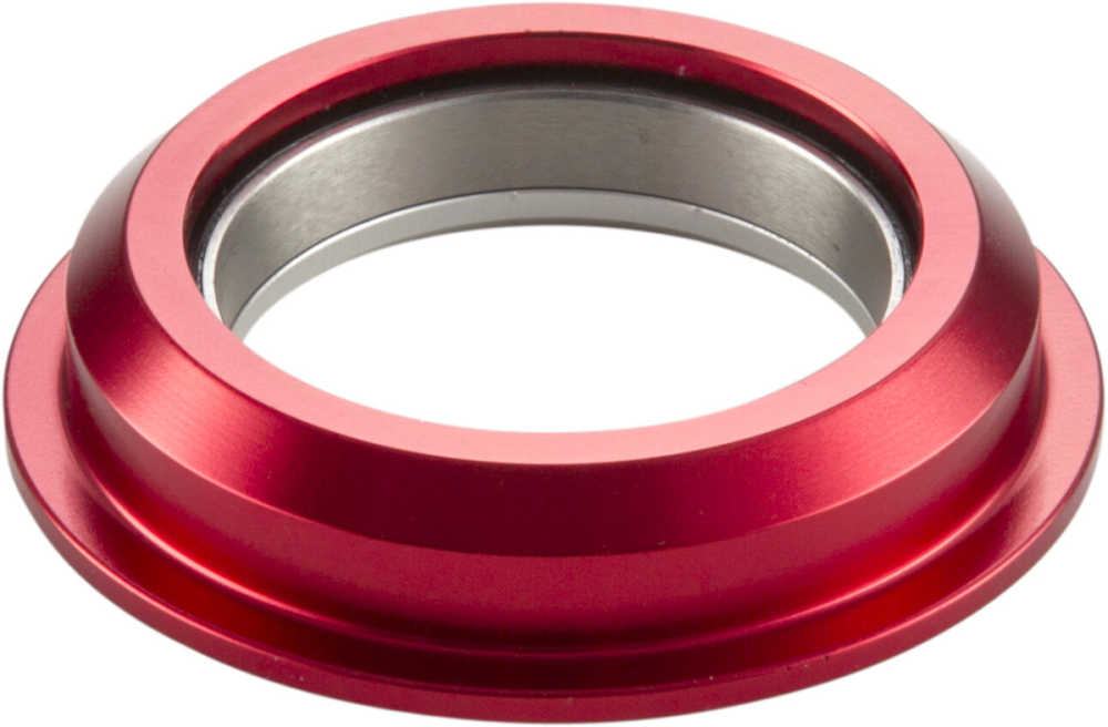 Reverse Components REVERSE "Twister" Lower Cap Semi Int. Ø 49mm 1.5" - 1 1/8" with Crown Ring red, rot