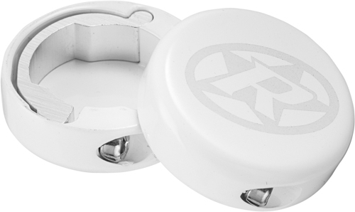 Reverse Components REVERSE Griff End-Cap, closed, white