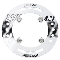 Reverse Components REVERSE Bashguard "Race SL-44T" 3-Speed, white