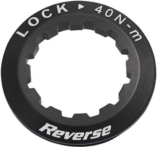 Reverse Components REVERSE Cassette Lock Ring black, schwarz