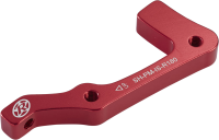 Reverse Components REVERSE Disc Adapter Shimano IS-PM 180 Rear, red, rot