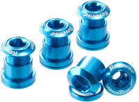 Reverse Components REVERSE Chainring bolt set light-blue, hellblau