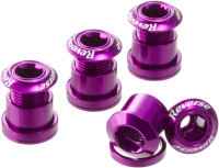 Reverse Components REVERSE Chainring bolt set purple, lila