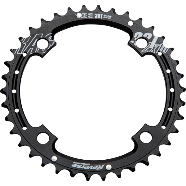 Reverse Components REVERSE Chainring Race SL Shiftable 2 x 10, 38T black (Sram)