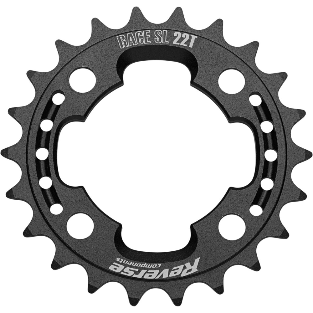 Reverse Components REVERSE Chainring Race SL Shiftable, 22T black, schwarz