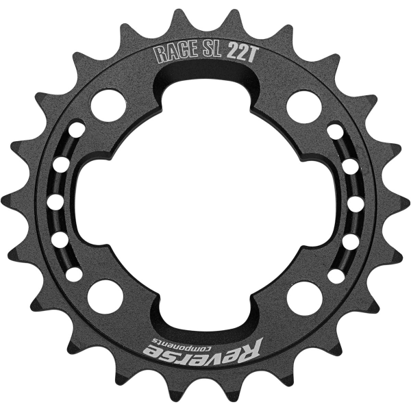 Reverse Components REVERSE Chainring Race SL Shiftable, 22T black, schwarz