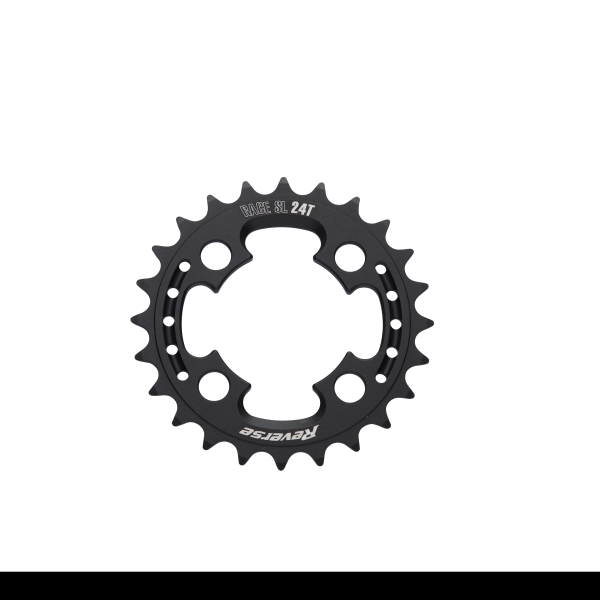Reverse Components REVERSE Chainring Race SL Shiftable, 24T black, schwarz