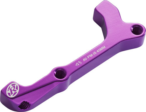 Reverse Components REVERSE Disc Adapter AVID IS-PM 180 Rear, purple, lila