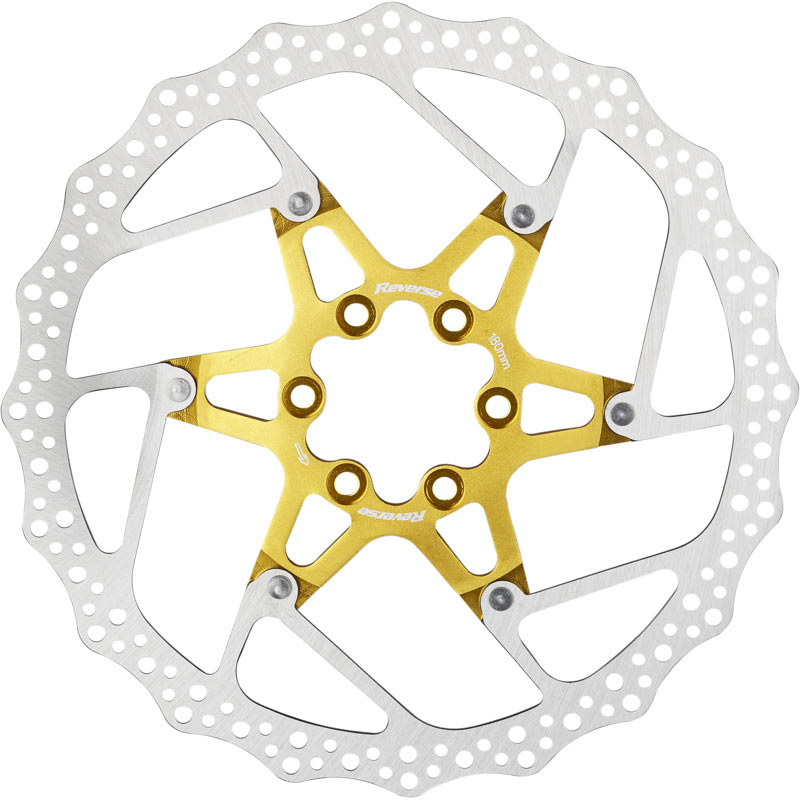 Reverse Components REVERSE "Disc Rotor" Ø180mm gold