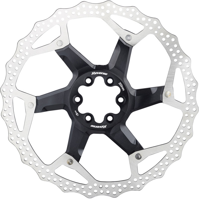 Reverse Components REVERSE "Disc Rotor" Ø203mm black, schwarz, 203
