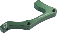Reverse Components REVERSE Disc Adapter Shimano IS-PM 203 Rear, dark-green, dunkelgrün
