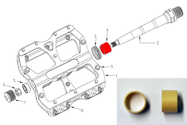 Reverse Components REVERSE Kettenstrebenschutz "Chainstay Cover" grün