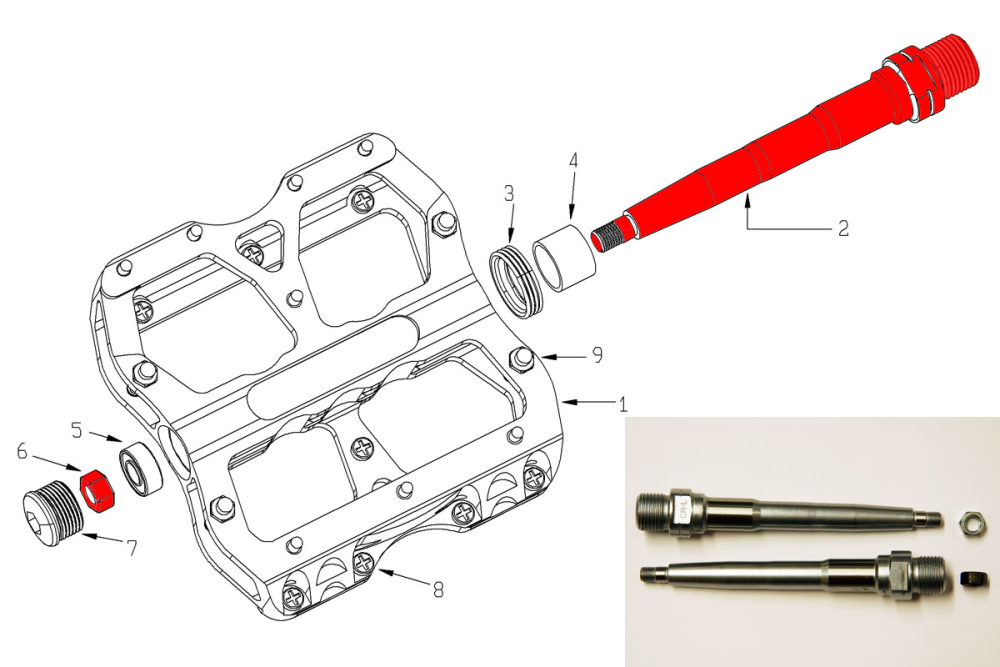 Reverse Components REVERSE Lenker "RCC 810 DH" Diffused Carbon green Ø31.8mm, 25mm  810mm