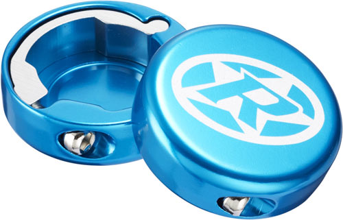 Reverse Components REVERSE Griff End-Cap, closed, light blue