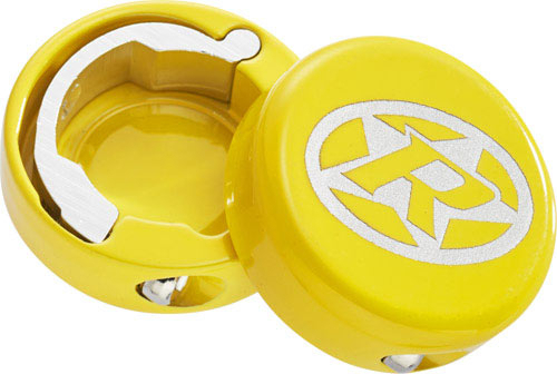 Reverse Components REVERSE Griff End-Cap, closed, yellow