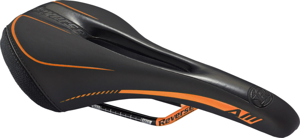 Reverse Components REVERSE Saddle AM Ergo black/orange, schwarz/orange