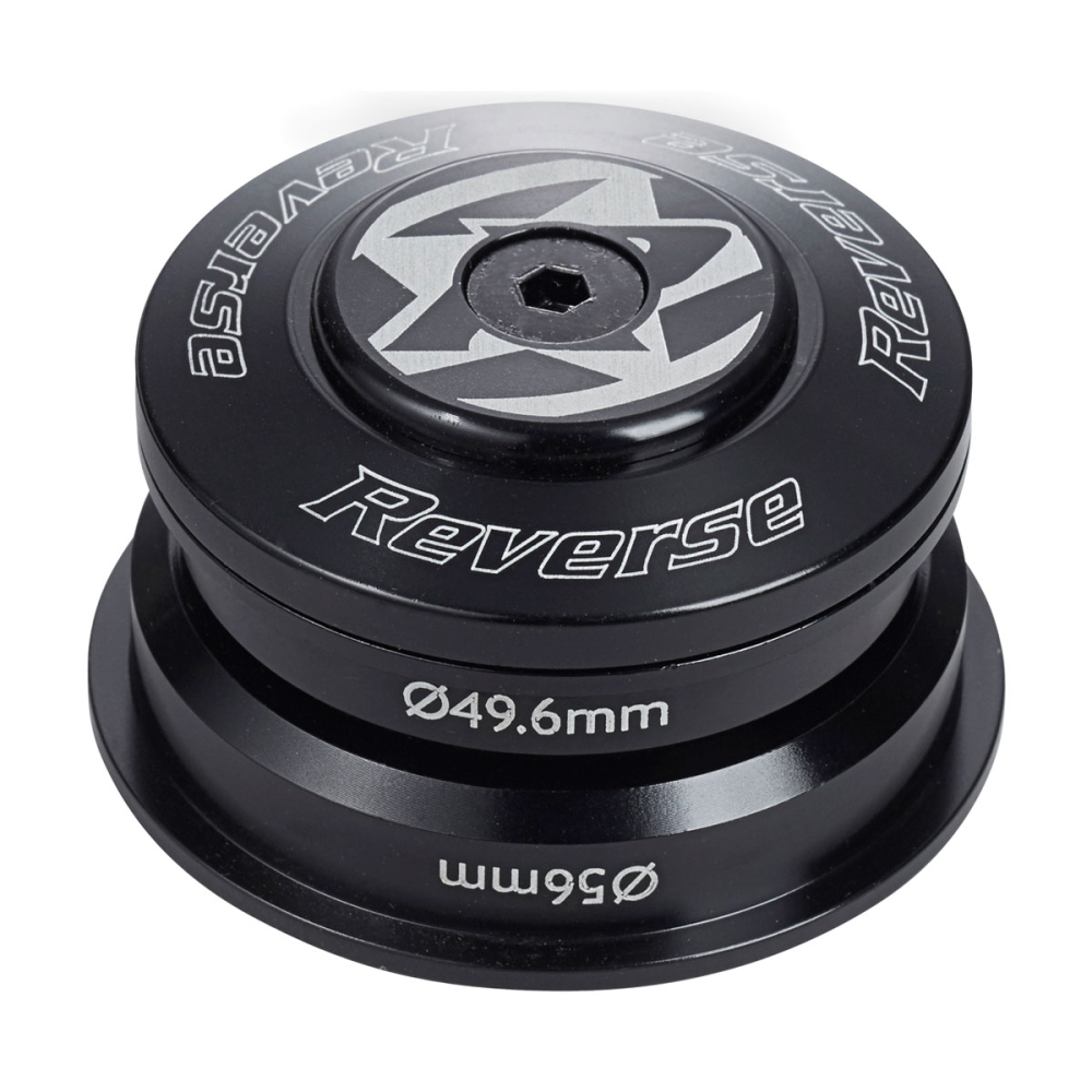 Reverse Components REVERSE Headset "Base" Semi.Int. ZS49/28.6mm - ZS56/30 & 40mm, schwarz