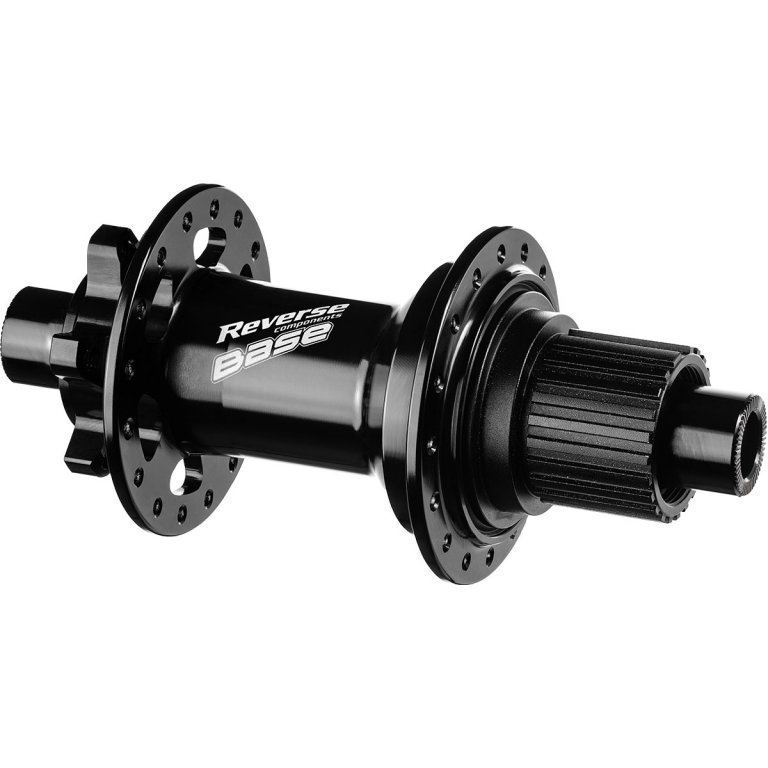 Reverse Components REVERSE Nabe Base Boost, Hinterrad, 32 Loch, 148/12mm Micro Spline, schwarz