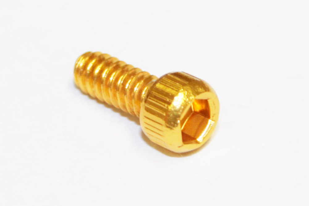 Reverse Components REVERSE Pedal Pin Alloy for Black One gold