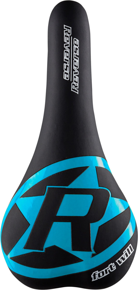 Reverse Components REVERSE Saddle "Fort Will Style" black/light blue CrMo Rail