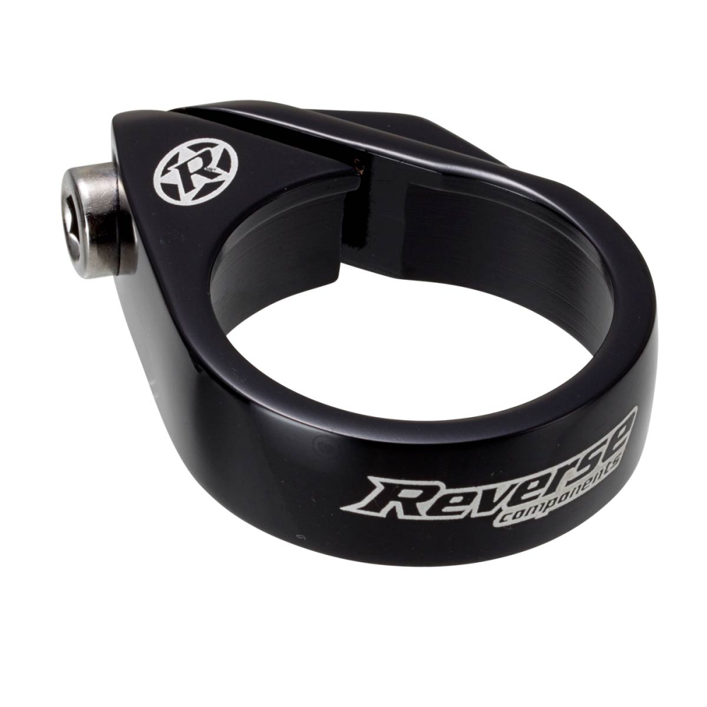 Reverse Components REVERSE Seat Clamp "BoltClamp" Ø34.9mm black, schwarz