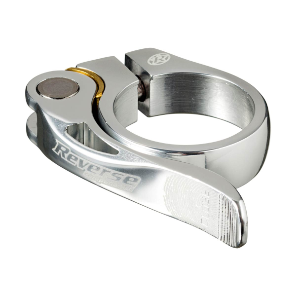 Reverse Components REVERSE Seat Clamp QR "Long Life" Ø34.9mm chrome