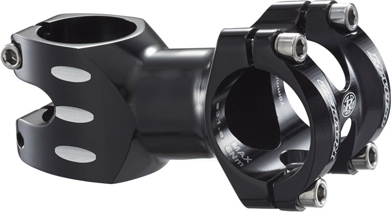 Reverse Components REVERSE Stem "S-Trail" 70mm,8°, Ø31.8mm, black gloss, schwarz glanz, 70