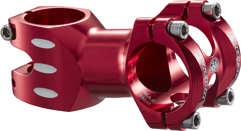 Reverse Components REVERSE Stem "S-Trail" 70mm,8°, Ø31.8mm, red