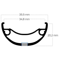 Ryde Rival 35, Disc 27.5", black, 32 Hole