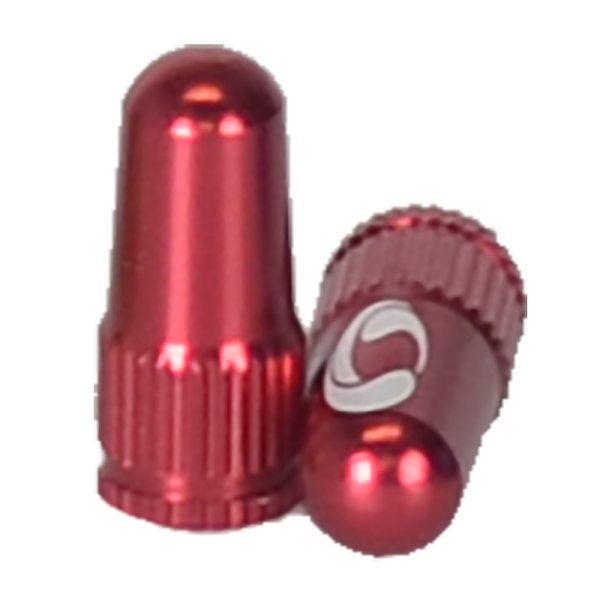 Response Ventilkappe, CNC Aluminium 6061 Presta red Paar