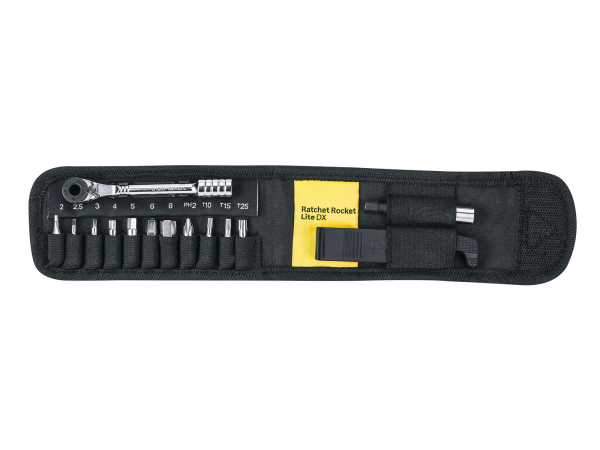 TOPEAK Ratchet Rocket Lite DX Mini Tool Mini-Steckwerkzeug, 16 Funktionen, 164 g