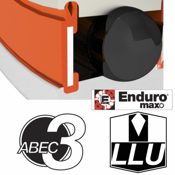 ENDURO Bearings ENDURO 6901 LLB ABEC 3 12x24x6 Radlager