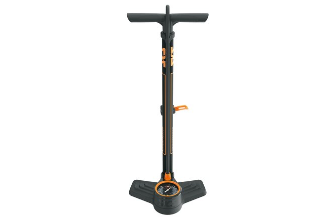 SKS Standpumpe Airkompressor 10.0 Stahl Multi Valve schwarz/orange