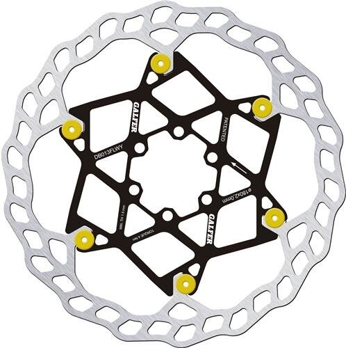 Galfer GALFER Disc Wave Floating 180mm x 2.0mm, 6 Loch System, gold V2 / DB013FLWY