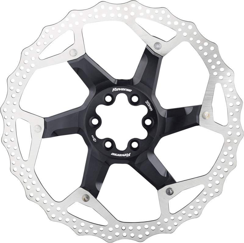 Reverse Components REVERSE "Disc Rotor" Ø203mm black, schwarz, 203