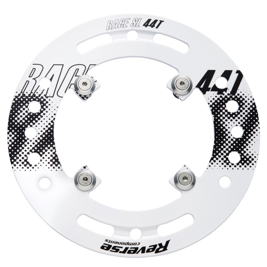Reverse Components REVERSE Bashguard "Race SL-44T" 3-Speed, white