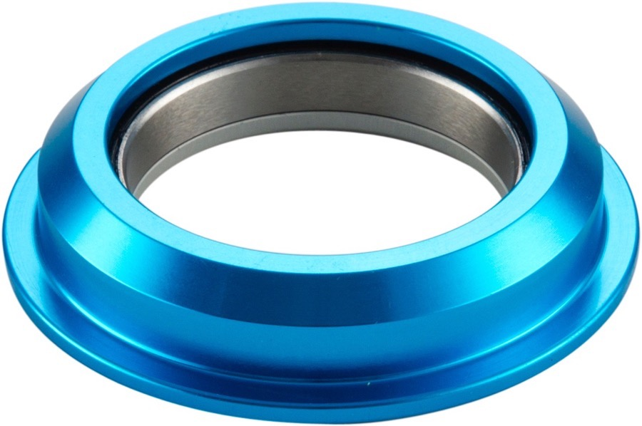 Reverse Components REVERSE "Twister" Lower Cap Semi int. Ø 49mm 1.5" - 1 1/8" with Crown Ring light blue, hellblau