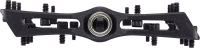 Reverse Components REVERSE Pedal "Black one" black / gold 325g, schwarz / gold